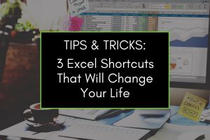 Excel shortcuts